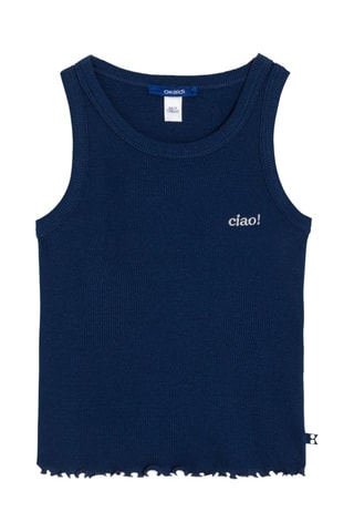 Camiseta de tirantes - Azul marino - Okaidi