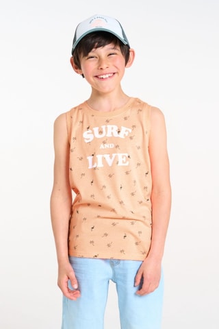 Camiseta de tirantes - Salmón