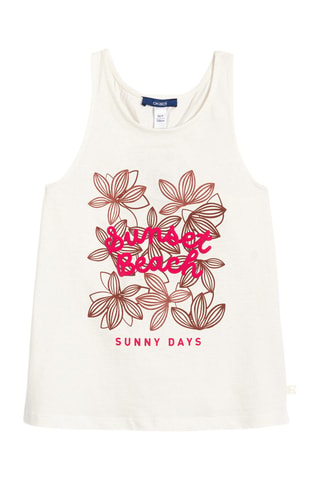 Camiseta de tirantes - Blanco - Okaidi
