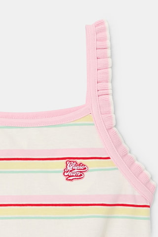 Camiseta de tirantes - Blanco - Kidiliz