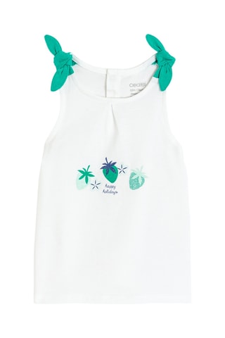 Camiseta de tirantes - Blanco