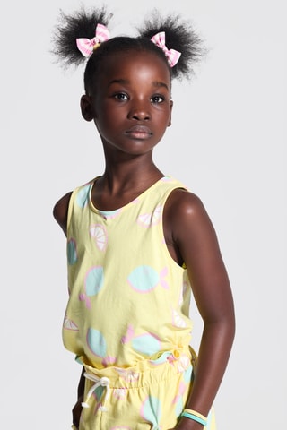 Camiseta de tirantes - Amarillo - Okaidi