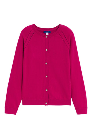 Cárdigan - Rosa fucsia - Okaidi