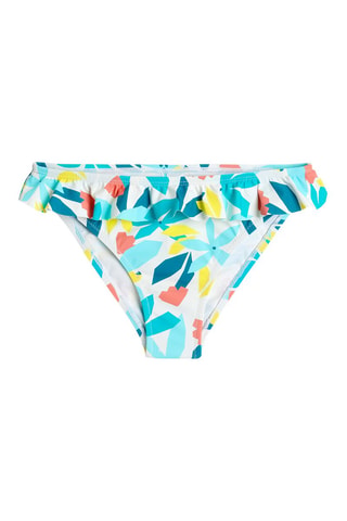 Braga de bikini - Blanco y celeste