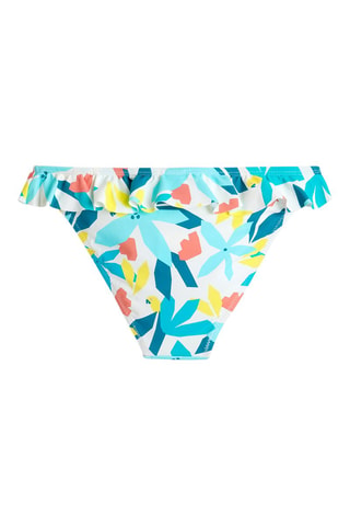Braga de bikini - Blanco y celeste