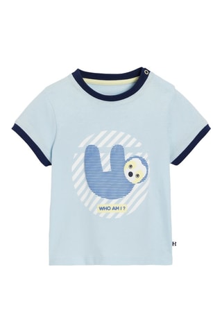 Camiseta - Azul claro 