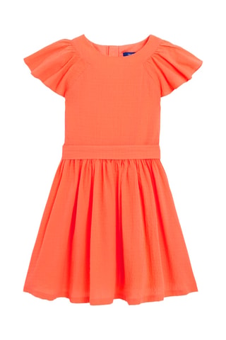 Vestido evasé - Naranja - Okaidi