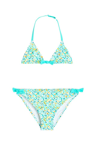Bikini - Verde agua y blanco