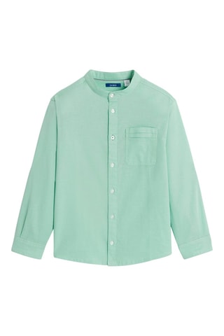 Chemise en lin - Vert clair - Okaïdi