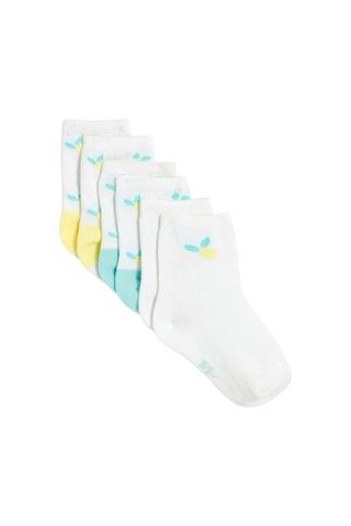 3 pares de calcetines - Blanco