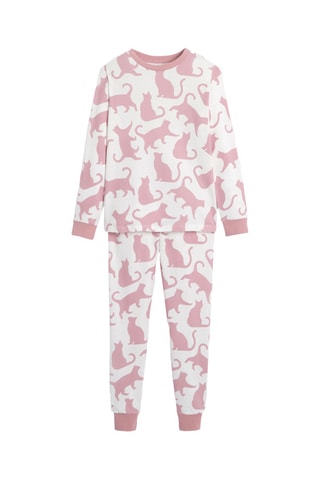 Pijama - Blanco y rosa - Okaidi