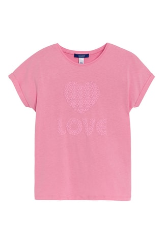 Camiseta - Rosa - Okaidi