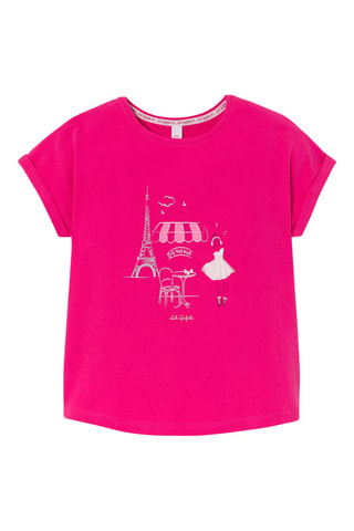 Camiseta - Rosa - Kidiliz