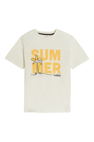 Camiseta - Blanco roto - Okaidi