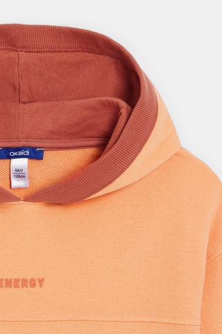 Sudadera con capucha - Naranja - Okaidi