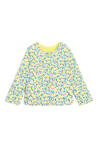Sudadera reversible - Amarillo y verde