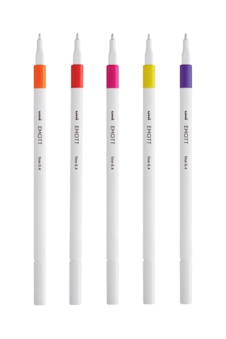 5 feutres couleurs passion Emott - 0,4 mm