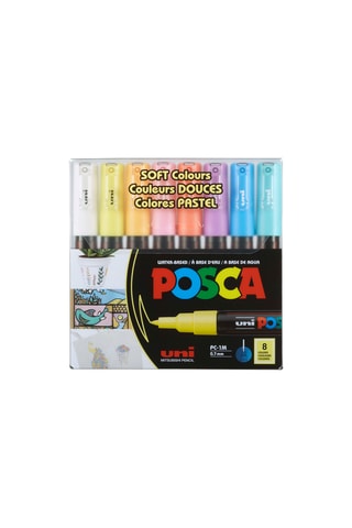 Set de 8 marqueurs PC-1M Posca - 0,7 mm