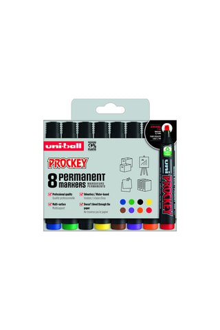 8 marqueurs Prockey UniBall - 5,7 mm
