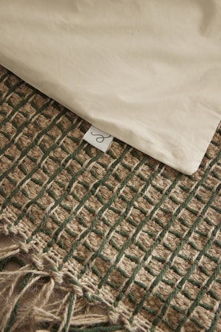 Funda de almohada de percal de algodón 80 hilos/cm² Bally - Arena