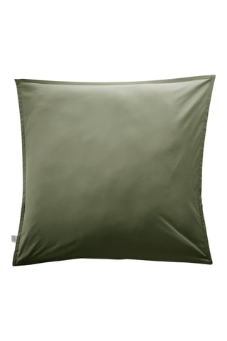 Funda de almohada de percal de algodón 80 hilos/cm² Bally - Verde