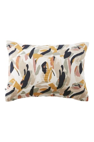 Funda de almohada Julia - Marrón y beige