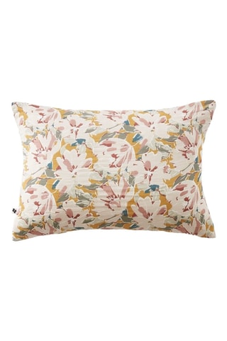 Funda de almohada Clarence - Marrón y beige