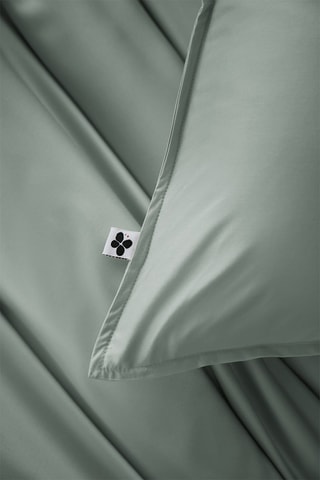 Funda de almohada de viscosa de bambú Salomé - Verde claro