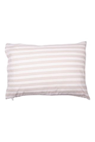Funda de almohada reversible de algodón 57 hilos/cm² Nora