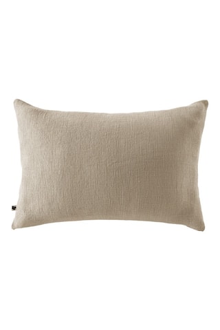 Funda de almohada reversible de algodón 57 hilos/cm² Alma - Beige