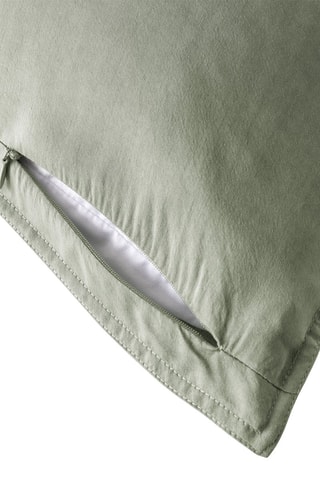 Federa in lyocell 57 fili/m² Lysandre - Verde - 63 x 63 cm