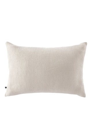 Funda de almohada reversible de algodón 57 hilos/cm² Alma - Beige