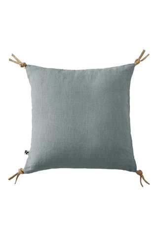 Cuscino in lino Soline - Celeste - 45 x 45 cm