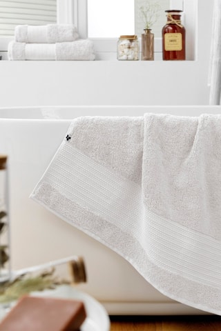 Telo doccia in cotone Garance - Chantilly - 70 x 130 cm