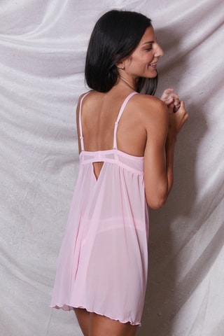 Babydoll e perizoma Gao - Rosa - Just for Victoria