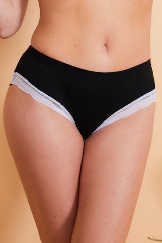 Top e culotte Felicia - Nero - Just for Victoria
