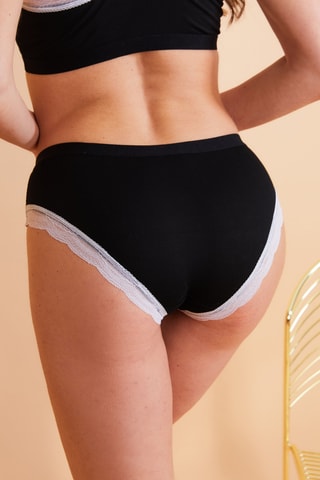 Culotte Felicia - Nero - Just for Victoria