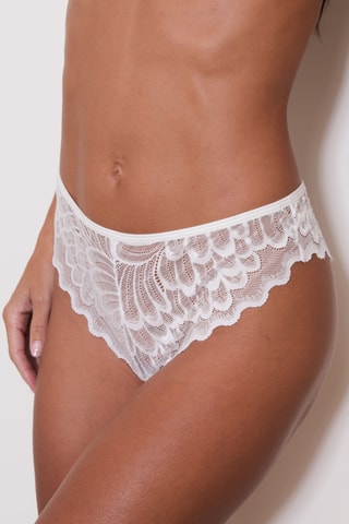 Reggiseno e tanga Byba - Avorio - Mademoiselle Secrète by Audace