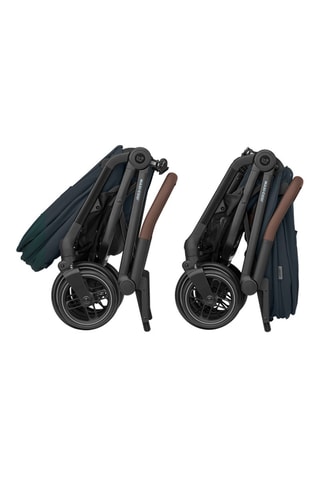 Inklapbare Buggy Leoana - Vanaf de Geboorte t/m 4 Jaar - T/m 22 kg - Zwart