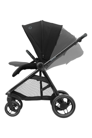 Inklapbare Buggy Street - Vanaf de Geboorte t/m 4 Jaar - T/m 22 kg - Zwart