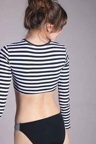 Crop Top en Slip - Zwart