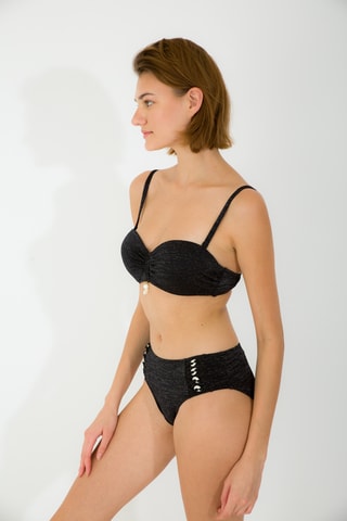 Bikini met Cups - Zwart