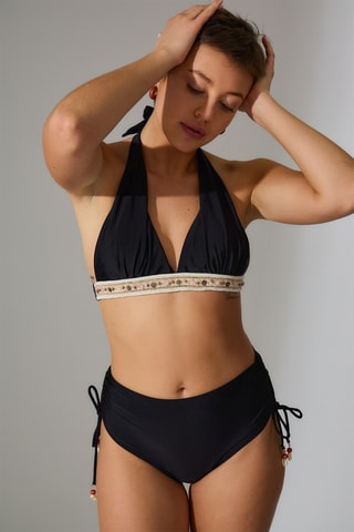 Bikini Hoge Taille - Zwart