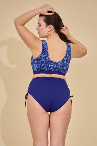 Bikini Hoge Taille - Blauw