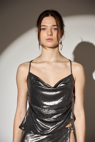 Crop Top - Zwart