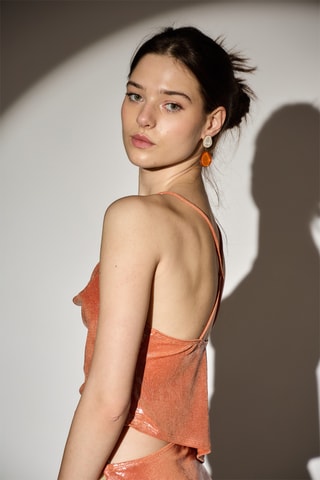 Crop Top - Oranje