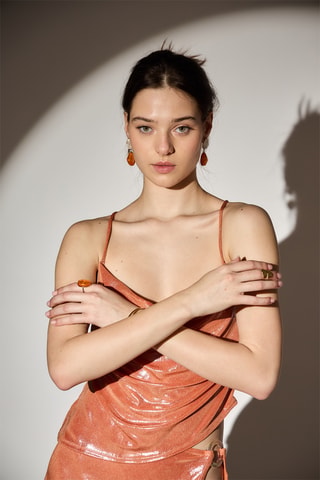 Crop Top - Oranje