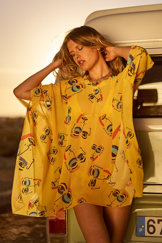 Kaftan - Geel