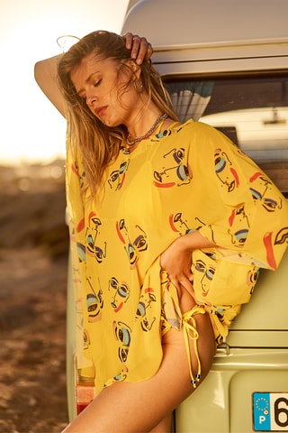 Kaftan - Geel