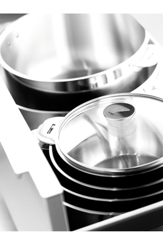 Roestvrijstalen 18/10 Steelpan Salvaspazio - 24 cm
